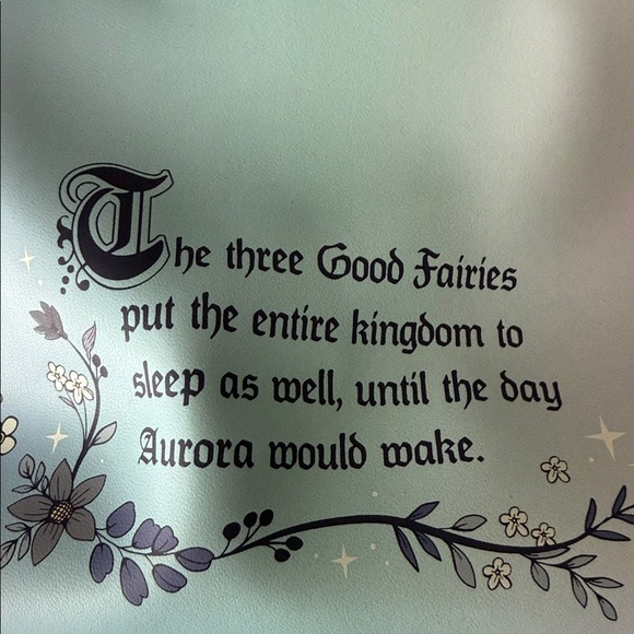 NWOT Loungefly Disney Sleeping Beauty 65th Anniversary Floral Crossbody Bag - Picture 4 of 11